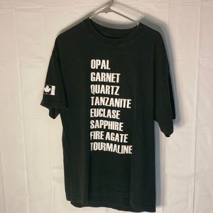 Opal garnet quartz Tanzanite amongst many others extra large tourmaline Kings